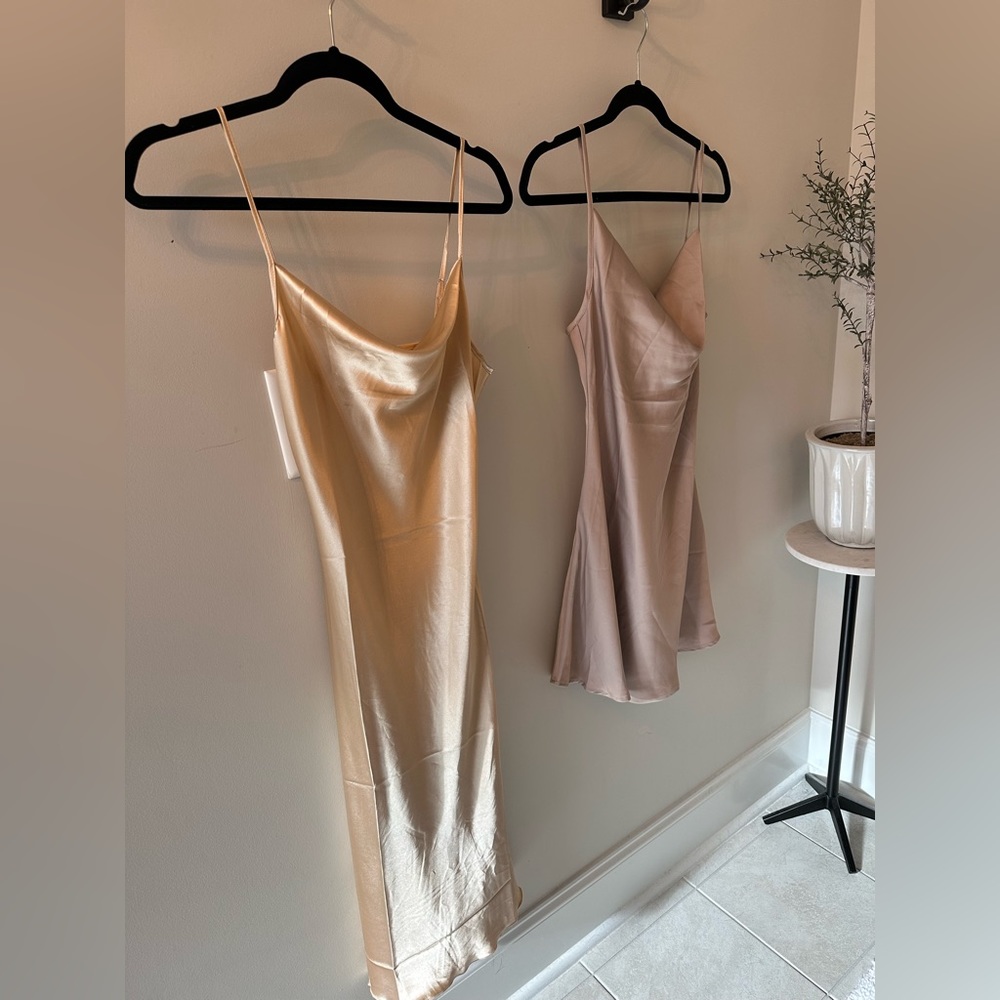 Satin dress